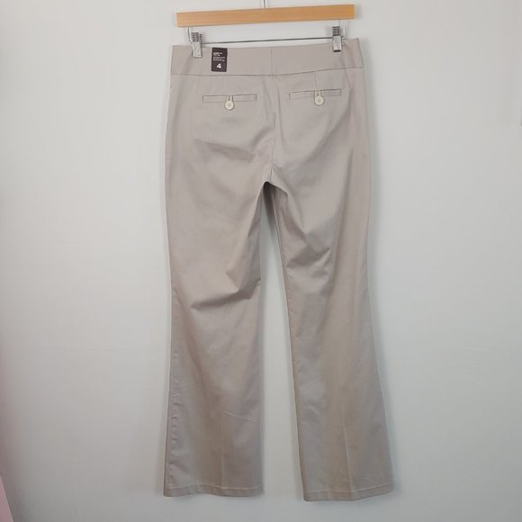 The Limited Cassidy Fit Khaki Trousers size 4 NWT - Picture 9 of 9